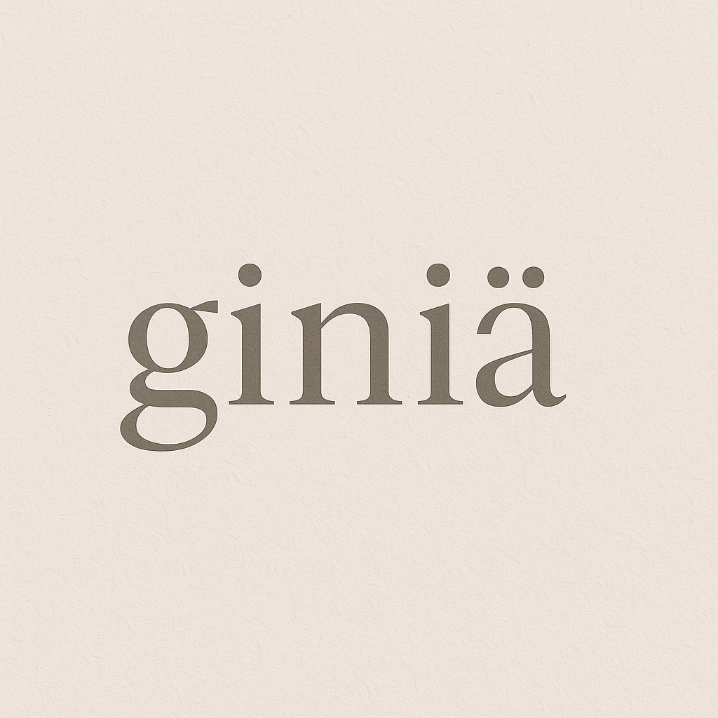 Giniä: The Aesthetic Word Redefining Modern Minimalism and Creative Identity